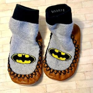 Hanna Andersson Batman Slipper Moccasins Toddler 5-7